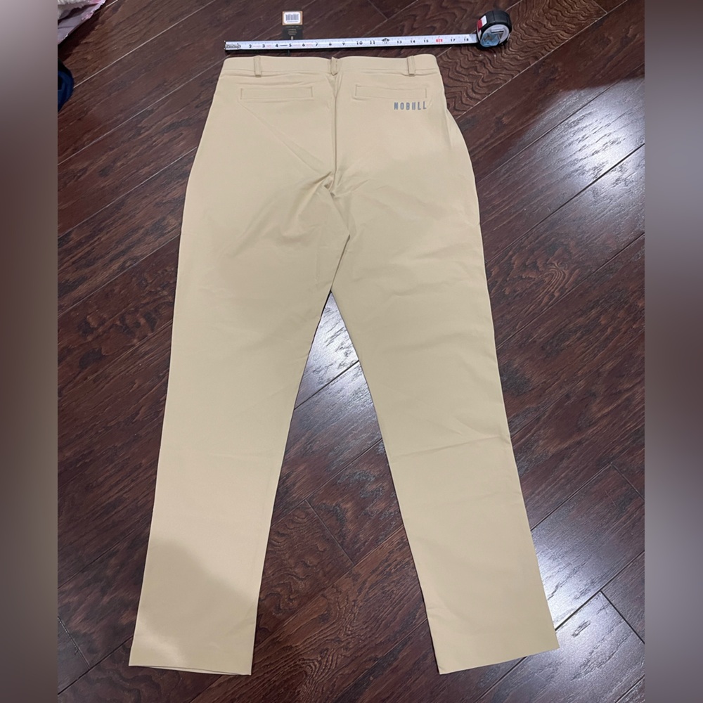 NOBULL Golf Tour Pant BEIGE Men Size 30x32R NEW Crossfit - Picture 4 of 8